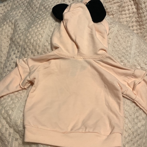 Pink Disney Baby Minnie Mouse pullover hoodie - Picture 2 of 4